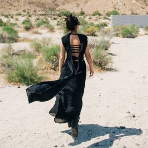 FP Beach Maxi Dress with back train